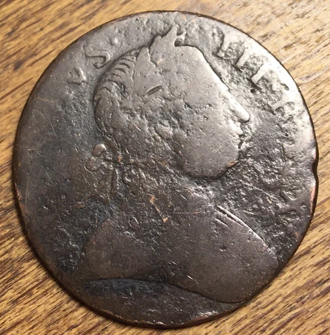 1774 Half Penny Cover