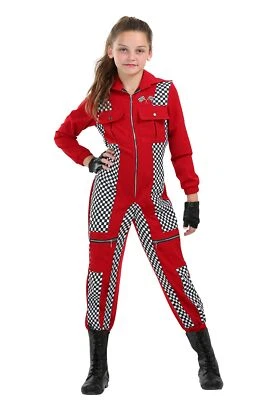 Racer Jumpsuit Girls Costume - Image 1 of 4
