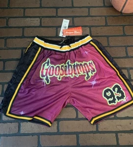 GOOSEBUMPS / BETH Headgear Classics Basketball Shorts ~Never Worn~ M XL - Picture 1 of 5
