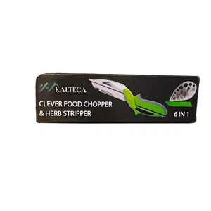 Picador de alimentos Kalteca 6 en 1 cortador de verduras pelador de hierbas tijeras rallador de cáscara - Imagen 1 de 7