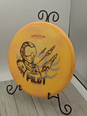 New Streamline Special Edition Neutron Pilot Putter Disc Golf Disc 175 Grams - Image 1 of 4