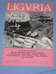 LIGURIEN Monatsbericht der ligurischen Tätigkeit - September 1973 (O3) - Bild 1 von 1