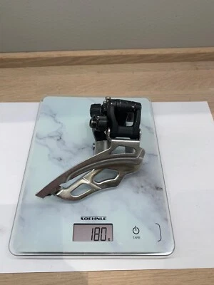 Sram X-7 Front Derailleur 3x9s High Clamp 34.9mm Dual Pull Silver/Black - Image 1 of 4