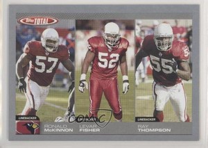 2004 Topps Total Silver Ronald McKinnon Levar Fisher Ray Thompson #276