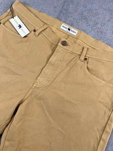 *NUEVO CON ETIQUETAS* Pantalones Onward Reserve Para Hombre Marrón Bedford Pana Cinco Bolsillos - Talla 38x30 - Imagen 1 de 8