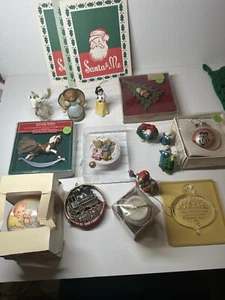 Ein Set Vintage Christbaumschmuck 1977 -2007 Gr. 15 Teile. - Bild 1 von 15