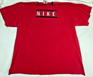 Camiseta Nike Air para hombre gráfica con logotipo deportivo manga corta roja talla XL - Imagen 1 de 9