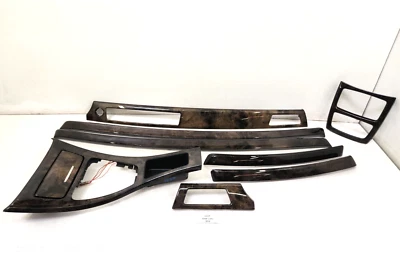 ✅ 07-13 BMW OEM E92 328 335 cupé puertas tablero interior madera gris álamo JUEGO* Foto 1 de 4