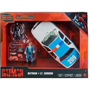 DC Comics Batman & Lt Gordan Pack with 2 Figures and Vehicle Action Playset - Picture 1 of 3