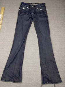 Rock Republic Damen 27 4T Tall Blue Jeans Boot High Rise Wax Dark Wash - Bild 1 von 12