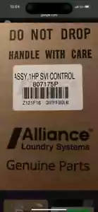 807175P Waschmaschine/Trockner ASSY, 1HP SVI ALT IPM CONTR - Bild 1 von 3