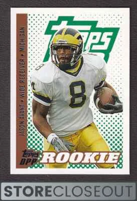 2006 Topps DPP #114 Jason Avant Rookie Michigan RC Philadelphia Eagles - Image 1 of 2