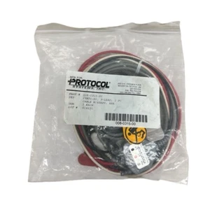 008-0315-00 ECG CALBLE - 3-LEAD - ATTACHED LEAD WIRE  SNAP AHA (AAMI) New - Picture 1 of 3