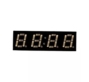 2pc 0.28" 7 Segment Four Digit LF0284AWK * Orange ~ Red LED display CA Lenoo - Picture 1 of 9