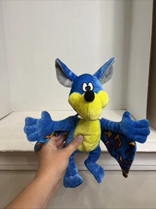 B.J. TOY CO. Flame Winged Bat 20" Plush Toy Stuffed Animal 2009 UNIQUE RARE - Picture 1 of 8