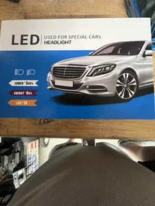 Pro G2 H7 LED Headlight Bulb Pair Fits Select Volkswagen, Mercedes-Benz - Picture 1 of 8