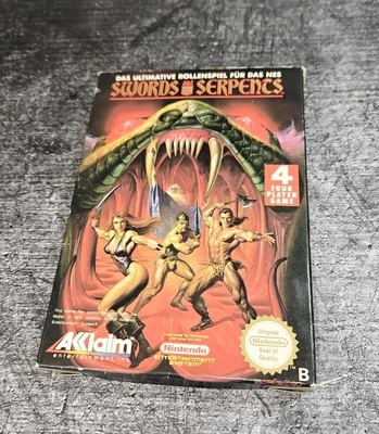 NES Swords & Serpents inkl. OVP & Anleitung CiB  - Bild 1 von 4