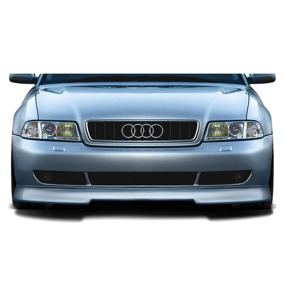 For Audi S4 00-01 Duraflex RGR Tune Style Fiberglass Front Bumper Lip Unpainted - Imagem 1 de 4
