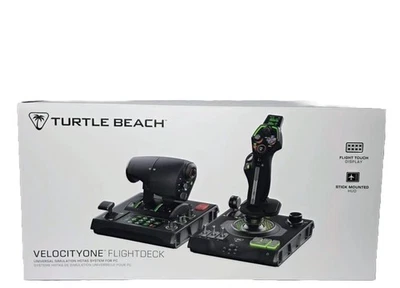 New Turtle Beach VelocityOne Flightdeck Universal HOTAS Simulation System For Pc - Image 1 of 2