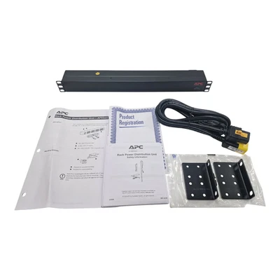 NEW APC AP9565 Rack PDU 1U 16A 230V 12x C13 IEC-C20 Power Distribution Unit - Image 1 of 4
