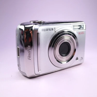 Fujifilm Digital Camera FinePix A800 8.3MP Silver Tested - Image 1 of 4