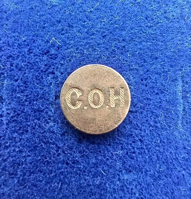 Crowhurst Otterhounds cuff button. Hunting. Hounds. Otter. River. Hunt. - Image 1 of 2