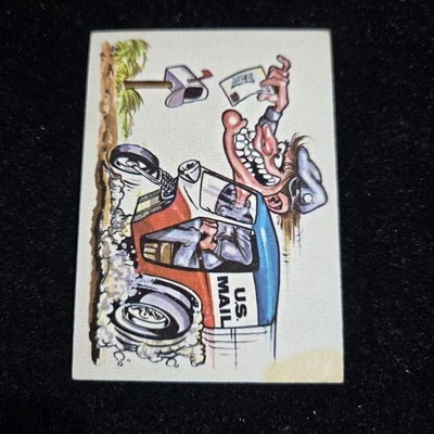 Tarjeta adhesiva 41 Donruss Odder Odd Rods 1970-1973 Foto 1 de 2