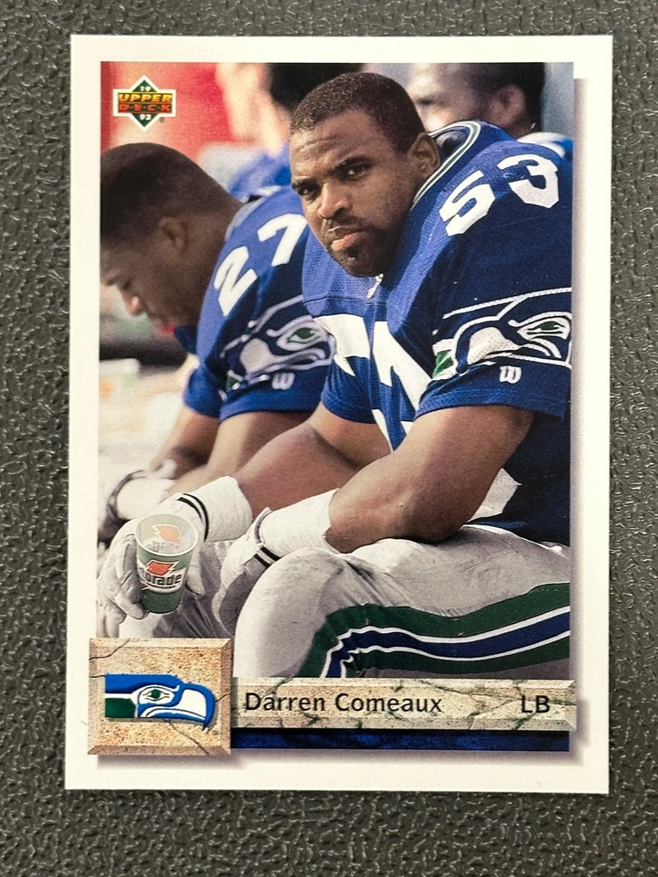 1992 Upper Deck - Darren Comeaux #65 - Image 1 of 2
