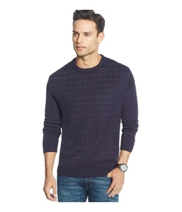Weatherproof Mens Pin Dot Pullover Sweater, Blue, Small - Picture 1 of 1