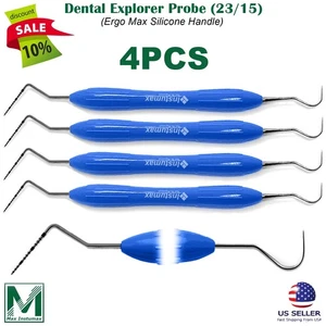 UNC15/23 Sonda Periodontal-Explorador Doble Extremo Silicona Ergo Max Mango 4 Piezas - Imagen 1 de 3