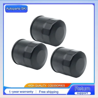 Filtro de aceite 3 piezas compatible con Yamaha XV1600 XV1700 YFM700F KODIAK GRIZZLY RHINO YZF Foto 1 de 4