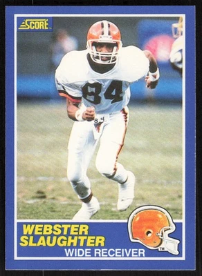 1989 Score #41 Webster Slaughter - Image 1 of 2