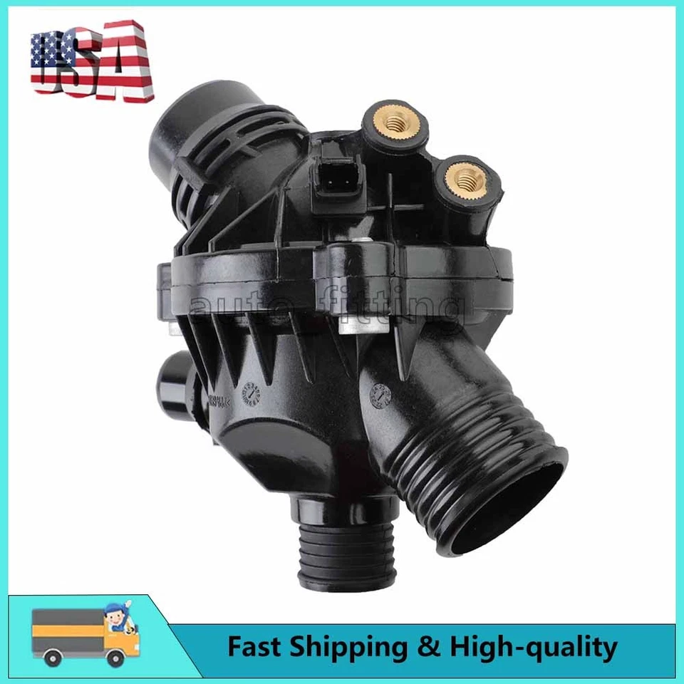 Carcasa termostato para BMW 128i 135i 328i 335i 525i 528i 530i Z4 11537549476 Foto 1 de 4