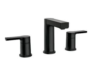 Moen 84629BL Rinza Two-Handle Widespread Bathroom Faucet Matte Black Finish - Picture 1 of 1
