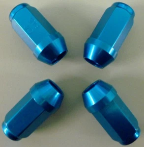 Competition Ali Wheel Nuts 12mm x 1.5mm Blue For Rover/Honda - Picture 1 of 1