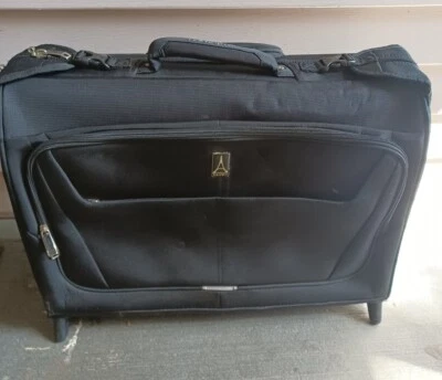 Travelpro MaxLite 5 Black Rolling Tote Bag Luggage Carryon Max Lite Softside - Image 1 of 4