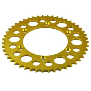 Aluminium 520 47T Gold Rear Sprocket for BMW 650 Xchallenge Xcountry K15 07-08 - Picture 1 of 6