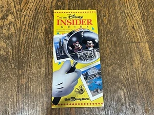 Vintage Walt Disney World 1992 Insider Guide - Resort Guests Information - Picture 1 of 6