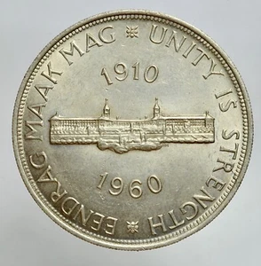 SUD AFRICA -AG/ 5 SCELLINI SHILLINGS 1960 - Picture 1 of 2