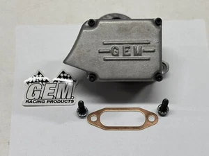 New’ GEM US820/West-Bend-Power Bee 2-piece Vintage Kart Muffler W Gasket - Picture 1 of 4