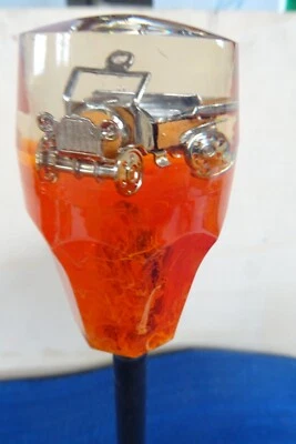 pomello leva cambio per Fiat 500 128 126 850 con stelo da 10 mm Vintage Foto 1 de 4