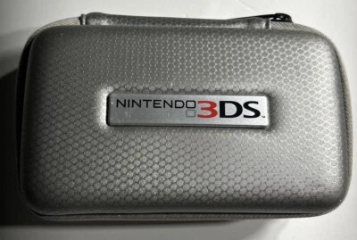Nintendo 3DS Case Grey/Silver Console And Game Carrier Case  - Image 1 of 4