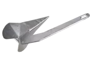 8kg ARADO GALVANIZADO DELTA ANCLA DE MAR barco marino yate piscifactoría - Imagen 1 de 1