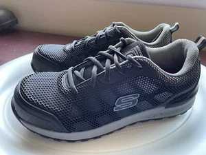 Skechers Lyndale DAMEN SICHERHEITSSTIEFEL SCHUHGR. 10 SCHWARZ NEU - Bild 1 von 6