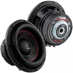 2x DS18 SLC-8S 8"" subwoofer con bobina vocale in alluminio 2"" - 200 Watt Rms 4 ohm SVC - Foto 1 di 6