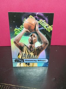 Chauncey Billups Rookie 1997 Wheels Basketball Shooting Stars #SS1 Boston Celtic