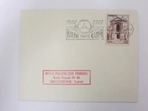 1961 Rallye Monte Carlo Stamp Cover Commemorative Envelope Original - Picture 1 of 3