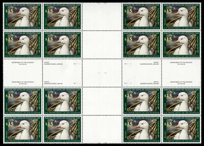 2006 — RW73 Federal Duck Stamp Center Gutter Block SALE!! - Image 1 of 2