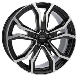 CERCHIO IN LEGA DEZENT TV DARK PER AUDI Q3 SPORTBACK 7X19 5X112 BLACK/POLIS I6A - Foto 1 di 4