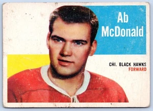 AB MCDONALD 1960-61 TOPPS 1960-61 NO 33 BUENO/EN MUY BUEN ESTADO 34018 - Imagen 1 de 2